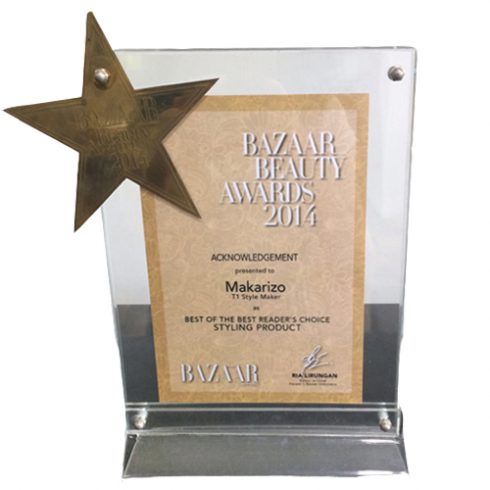 Another recognition from Bazaar: The Best of the Best Hair Styling Reader's Choice Product for t1 Style Maker