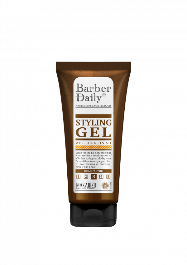 Barber Daily Styling Gel Wet Look Tube 200 ml