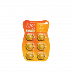 Makarizo VitaGlitz Hair Serum - Kiwi 6x1 mL